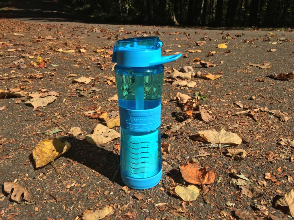 sagan life journey water bottle outdoors